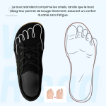 Chaussures Barefoot en cuir pour enfants - vue 3