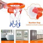 Accessoire de bain amusant en forme de panier de basket