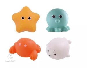Jouets de bain lumineux pour divertir les enfants