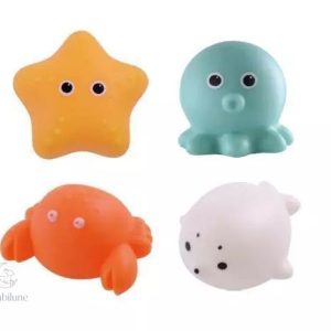 Jouets de bain lumineux pour divertir les enfants