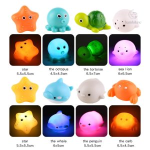 Bath Buddies - Animaux de bain colorés et lumineux
