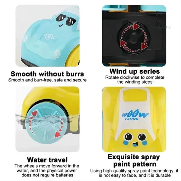 Flotteurs ludiques pour le bain des tout-petits