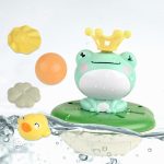 Moment de jeu aquatique avec le jouet de bain Bath Buddies