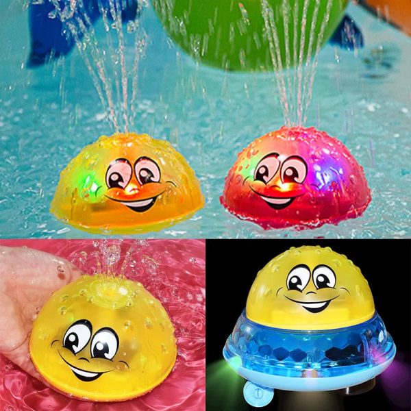 Ballon de douche joyeux, idéal pour les jeux d'eau des tout-petits