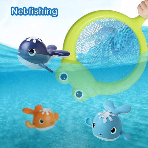 Poissons colorés pour le bain des enfants