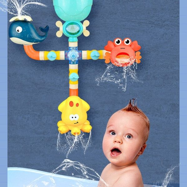 Activités aquatiques avec Bath Buddies pour petits