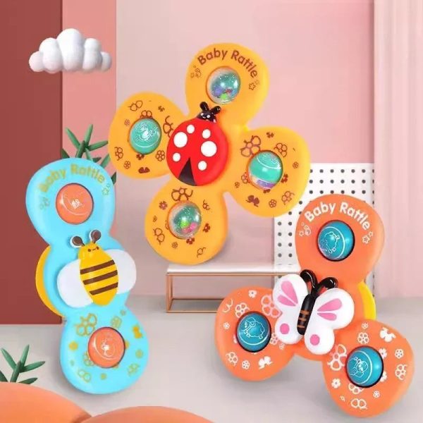 Bath Spinner Set – Spinners aquatiques pour jeunes enfants