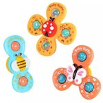 Jeu de bain amusant avec des spinners aquatiques