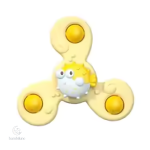 Bain ludique avec des jouets qui tournent et flottent