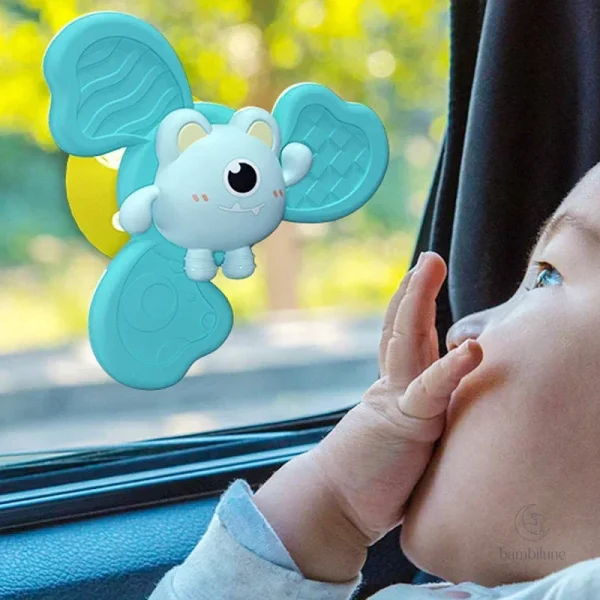 Jouets de bain colorés pour l'apprentissage ludique