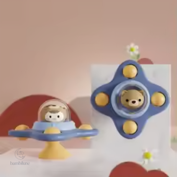 Jouets de bain pour stimuler la créativité des bébés