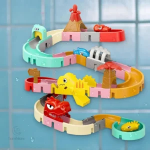 BathBuilder – Ensemble de jouets pour le bain imaginatif