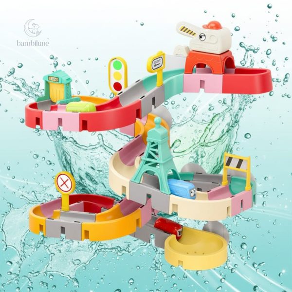 Jouets BathBuilder pour stimuler la créativité des petits