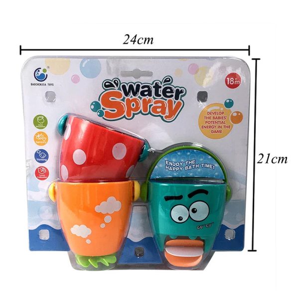 Set de petits seaux pour des heures de jeu dans l'eau