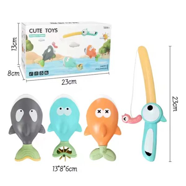 Jouet éducatif BathFishing pour éveiller les enfants de 2 ans