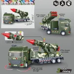 Camion jouet militaire adapté aux enfants de 3 à 4 ans