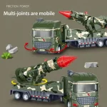 Véhicule militaire jouet stimulant pour l'imagination des enfants