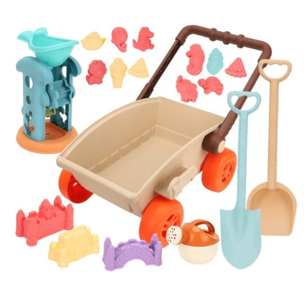 Beach Cart Set – Jeu de plage pour enfants de 2 à 3 ans