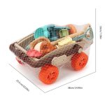 Chariot de plage pour jeux estivaux en famille