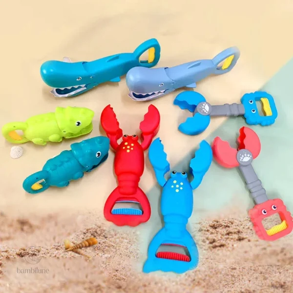 Homard à gratter les requins - jouet de plage