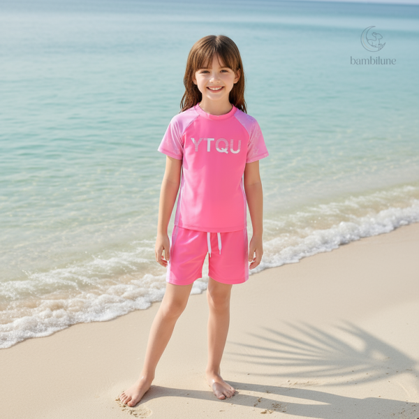 BeachBloom : style et confort pour les petits nageurs