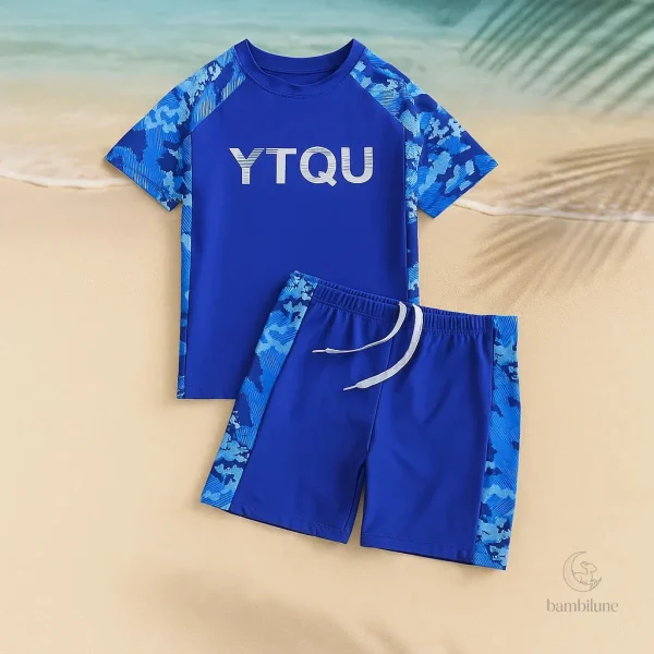 Confort et style avec le maillot de bain BeachBloom pour enfants