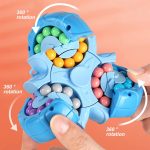 Cube d'éveil avec perles colorées pour motricité fine