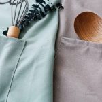 Tablier en tissu résistant pour loisirs créatifs