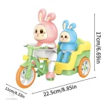 Jouets d'activité avec design de lapin dynamique