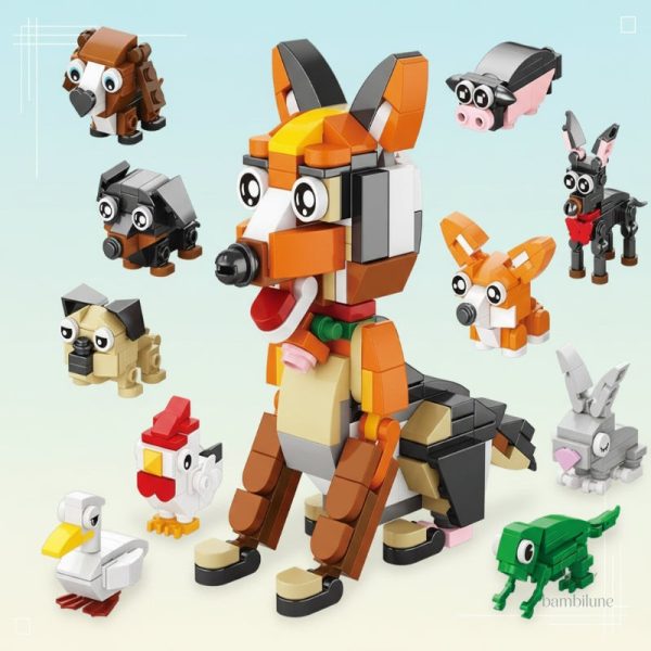 Jouets éducatifs BlockCraft pour le développement des enfants