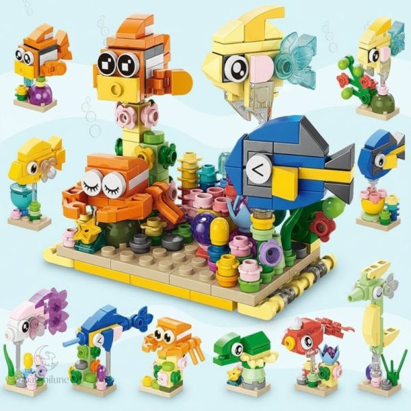 Jeu de construction adapté aux jeunes enfants de 4 à 5 ans