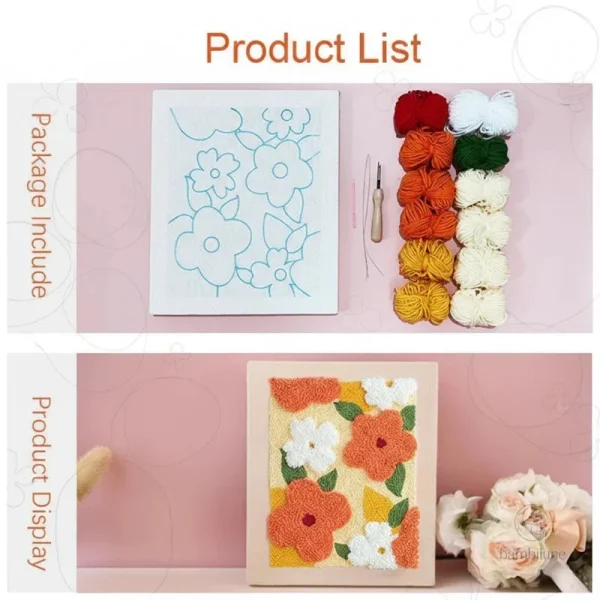 Kit ludique pour apprendre la broderie à un jeune âge