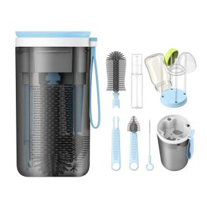 Kit de nettoyage pour biberons pratique en déplacement