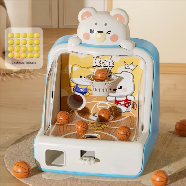 Jeu de basket-ball facile et rapide pour les jeunes enfants