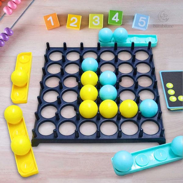 Jeu familial de balles rebondissantes pour les tout-petits