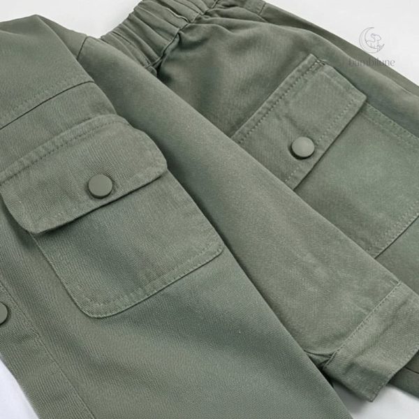 Mode enfant : ensemble cargo chic