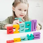 Blocs d'apprentissage colorés pour l'éducation précoce