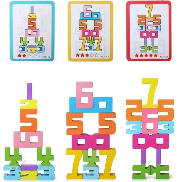 Jeu de blocs pour enfants de 4 à 5 ans