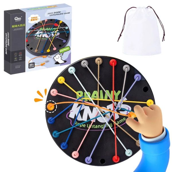 Brainy Knots - Jeu de stratégie pour enfants de 4 à 5 ans
