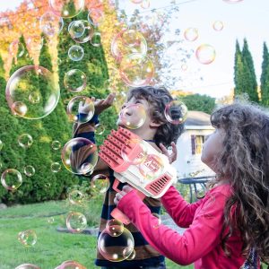 Bubble Bazooka - Pistolet à bulles de savon pour enfants