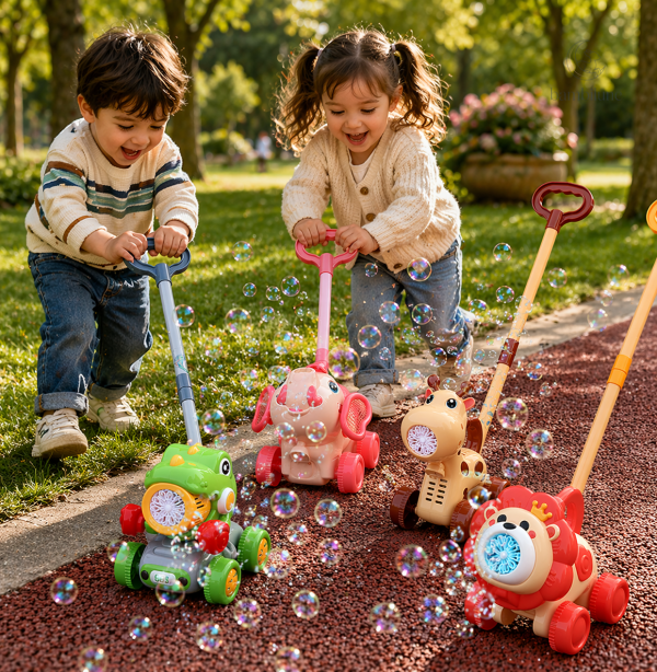 Bubble Blower amusant pour créer des bulles colorées