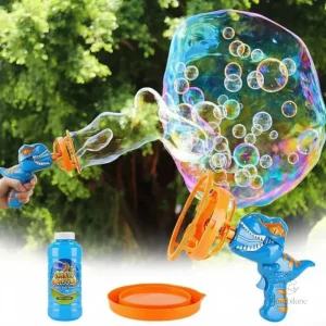 Machine à bulles Dino BubbleBoom pour enfants de 3 à 4 ans