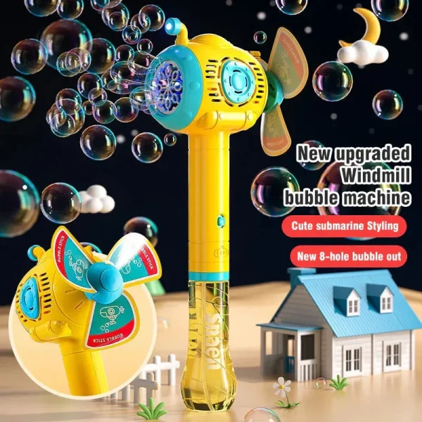 Jouet coloré pour créer des bulles magiques