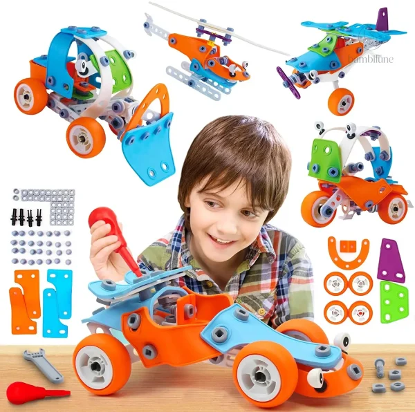 Jeu de construction éducatif Build Genius pour enfants