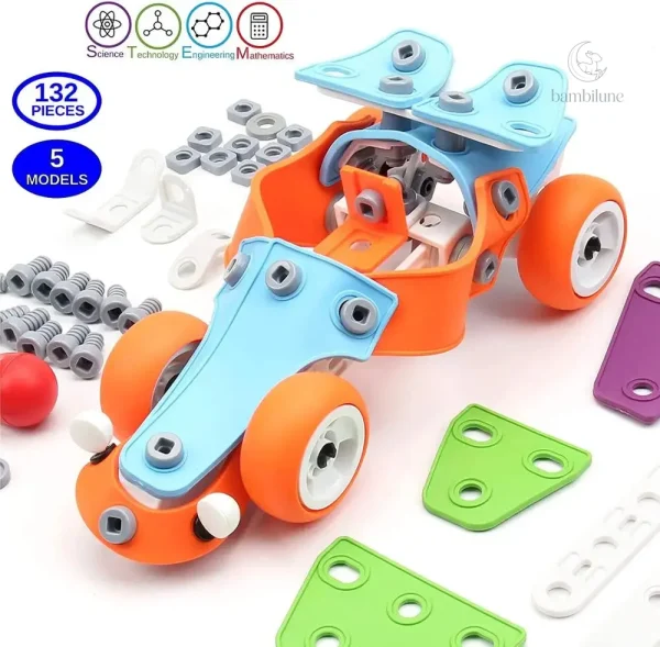 Set de construction adapté aux enfants de 4 à 5 ans