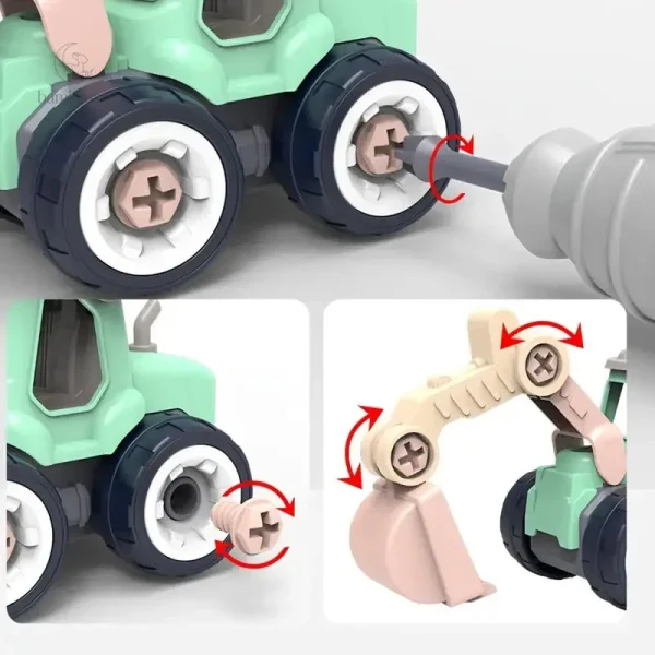 Jouets de construction colorés pour stimuler l'imagination
