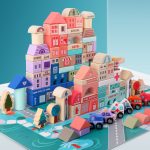 Jeu de construction en bois pour éveiller l'imagination
