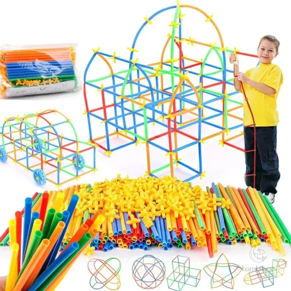 Tubes de construction BuildPlay pour enfants de 3 à 4 ans
