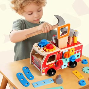 Jouet en bois pour apprendre en s'amusant