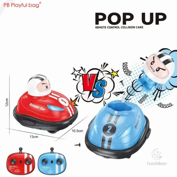 Chocs hilarants avec les bumper karts